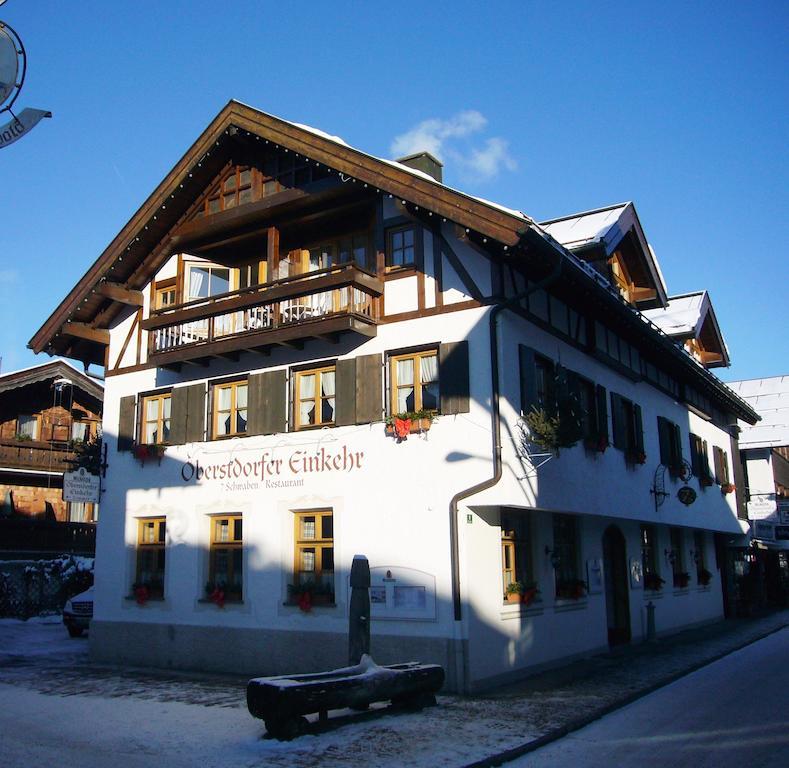 Oberstdorfer Einkehr Hotel Exterior foto